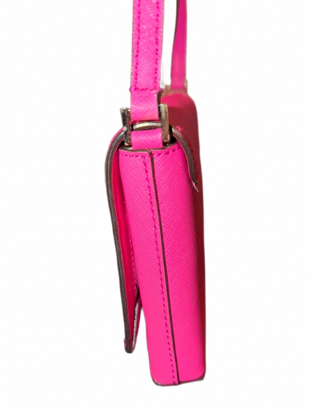Kate Spade Hot Pink Mini Crossbody bag with flawless long strap - one flaw🩷 - Picture 7 of 16